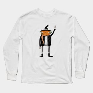 Pumpkin Head Long Sleeve T-Shirt